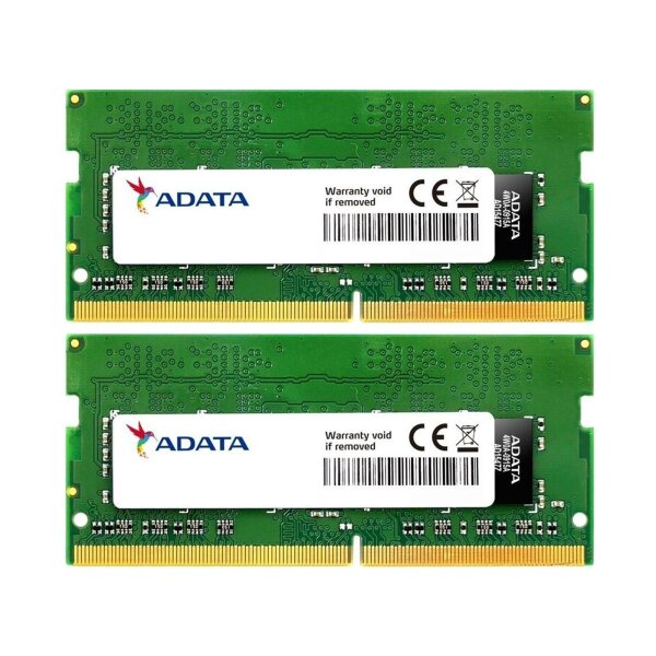 ADATA 16 GB (2x8GB) DDR4-2666 SO-DIMM PC4-21300S AD4S266638G19-BADZ   #323034