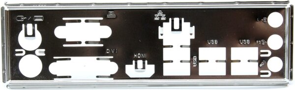 MSI B150 PC MATE MS-7971 Ver. 2.1 - Blende - Slotblech - IO Shield   #323067