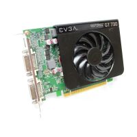 EVGA GeForce GT 730 2 GB DDR3 2x DVI, Mini-HDMI PCI-E...