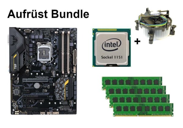 Bundle ASUS TUF Z270 Mark 2 + Intel Core i5 + 8GB - 32GB RAM