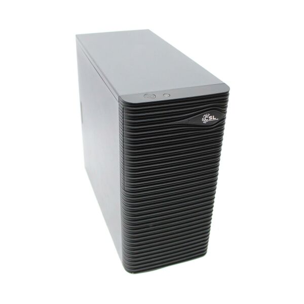 CSL Wave Micro-ATX PC-case MidiTower USB 3.0 black   #323442