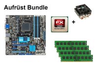 Bundle ASUS M5A88-M EVO + AMD FX-processor + 8GB - 32GB RAM