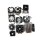 cpu cooler Bundle 10 various models socket AMD AM2 AM3 with flaw   #323913