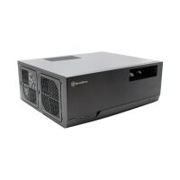 SilverStone Grandia GD09B ATX PC-case Desktop HTPC USB 3.0 black   #323983