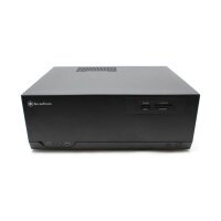 SilverStone Grandia GD09B ATX PC-Gehäuse Desktop HTPC USB 3.0 schwarz   #323983