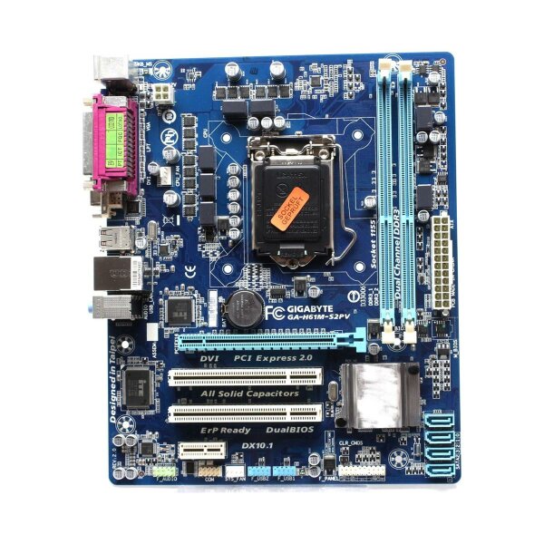 Gigabyte GA-H61M-S2PV Rev.2.0 Intel Mainboard Micro-ATX socket 1155   #324147
