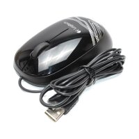 Logitech M105 Optical Corded Mouse Maus USB,  schwarz...