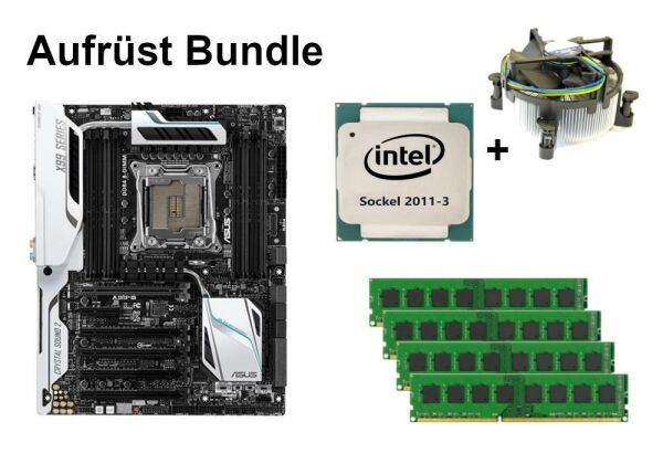 Bundle ASUS X99-S + Intel Core i7 + 8GB - 64GB RAM