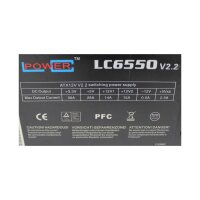 LC-Power LC6550 V2.2 Super Silent ATX Netzteil 550 Watt...