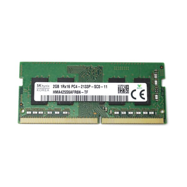 SK Hynix 2 GB (1x2GB) DDR4-2133 SO-DIMM PC4-17000S HMA425S6AFR6N-TF   #324840