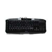 Sharkoon Skiller PRO+ LED Keyboard Tastatur USB DE...