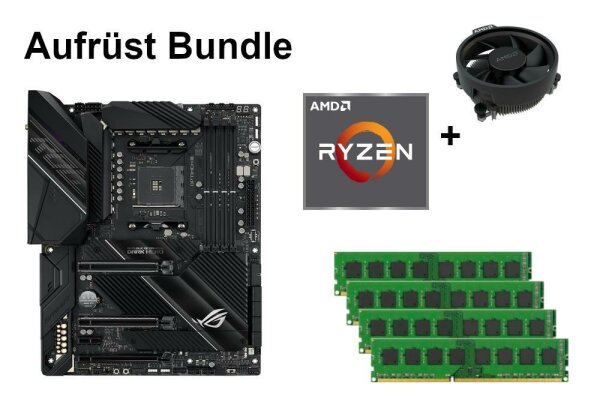 Bundle ASUS ROG Crosshair VIII Dark Hero + AMD Ryzen 3 /Ryzen 5 + 8GB - 64GB RAM