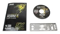 ASUS A58M-E - Handbuch - Blende - Treiber CD    #325820