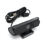 Exacom USB HD 5MP Webcam 1080P mit Stereo Mikrofon Auto...