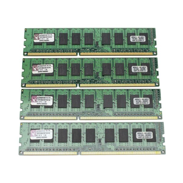 Kingston 8 GB (4x2GB) DDR3-1066 ECC PC3-8500E KVR1066D3E7K2/4G   #325981