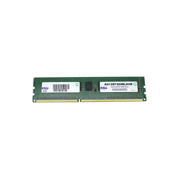 ATP 4 GB (1x4GB) DDR3-1600 ECC PC3-12800E AQ12M72D8BLK0M  #325983