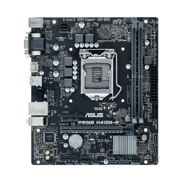 ASUS Prime H410M-R Intel Mainboard Micro-ATX Sockel 1200   #326297