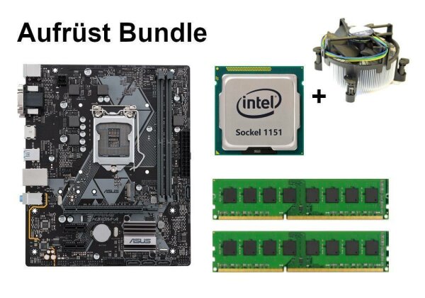 Bundle ASUS Prime H310M-A + Intel Celeron / Pentium + 8GB - 32GB RAM