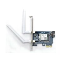 ASUS PCE-AC58BT Dual Band 2.4GHz / 5GHz WLAN- & BT-Adapter PCIe x1   #326997