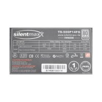 Silentmaxx Fanless II 500 TS-500P14FG 500 Watt Passiv...