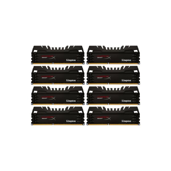 Kingston HyperX Beast 64 GB (8x8GB) DDR3-2133 PC3-17000 KHX21C11T3K2/16X #327407