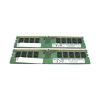 Samsung 16 GB (2x8GB) DDR4-2666 ECC PC4-21300E M391A1K43BB2-CTDQ   #327432