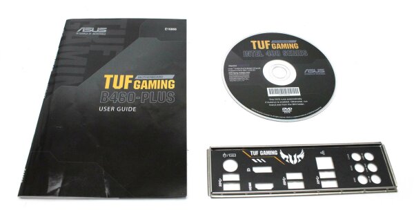 ASUS TUF Gaming B460-Plus - Handbuch - Blende - Treiber CD    #327908