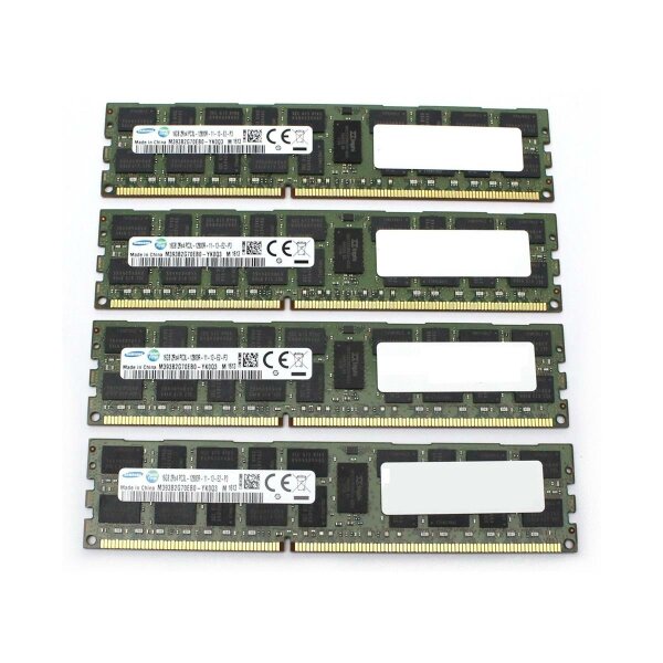 Samsung 64 GB (4x16GB) DDR3L-1600 reg PC3L-12800R M393B2G70EB0-YK0Q3   #328106