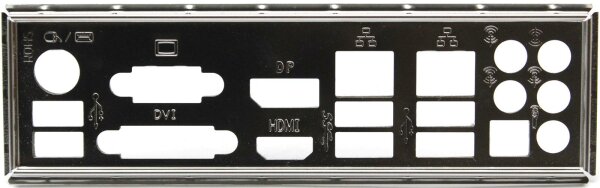 Supermicro X10SLQ Rev. 1.0 - Blende - Slotblech - IO Shield   #328158