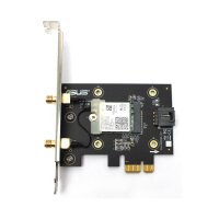 ASUS PCE-AX3000 Dual Band 2.4GHz / 5GHz WLAN- & BT-Adapter PCIe x1   #328518