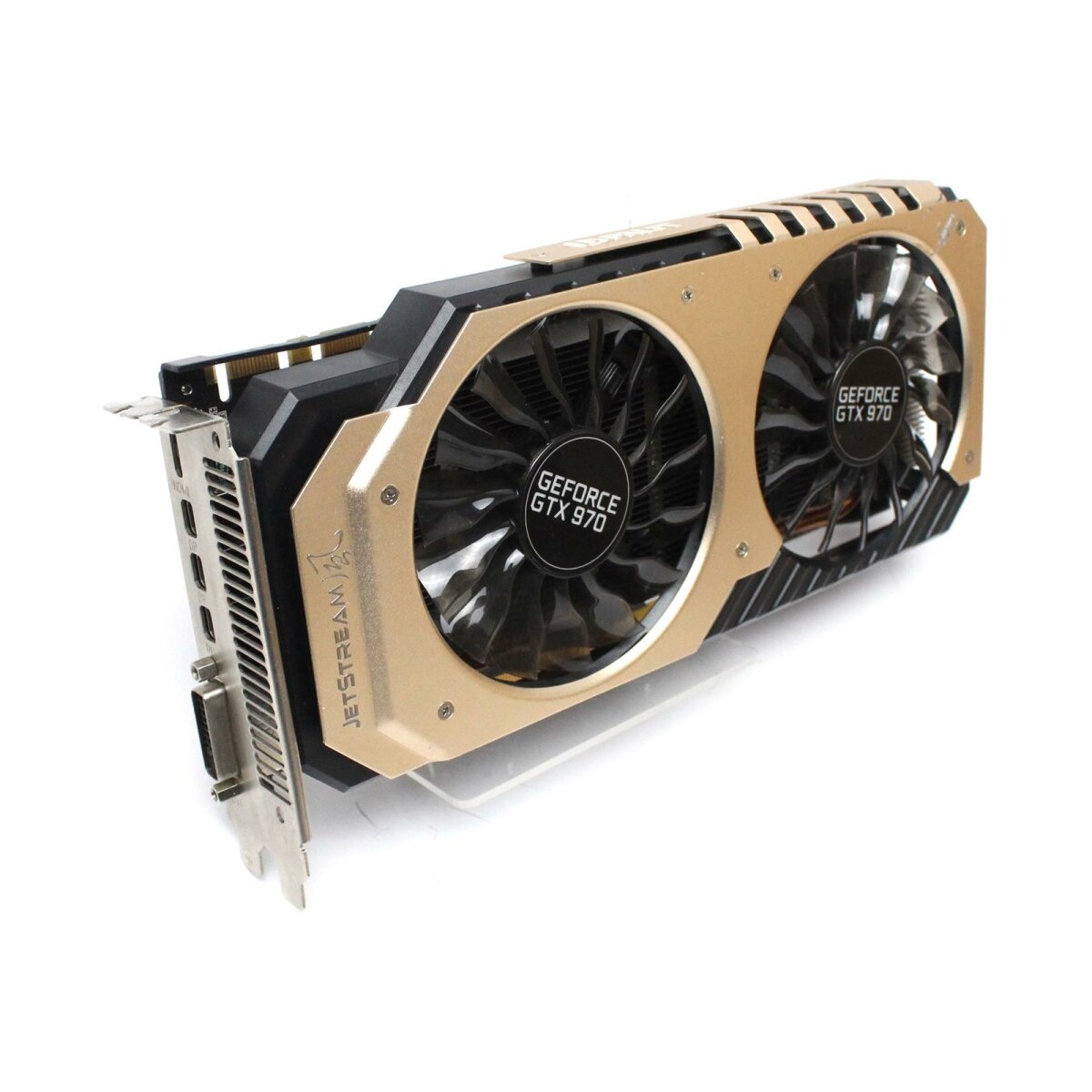 Palit GeForce GTX 970 JetStream 4 GB GDDR5 DVI mHDMI mDP PCI-E mit Ma,  54,00 €