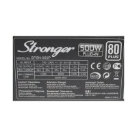 Scythe Stronger 500W ATX Netzteil 500 Watt teilmodular 80+   #329044