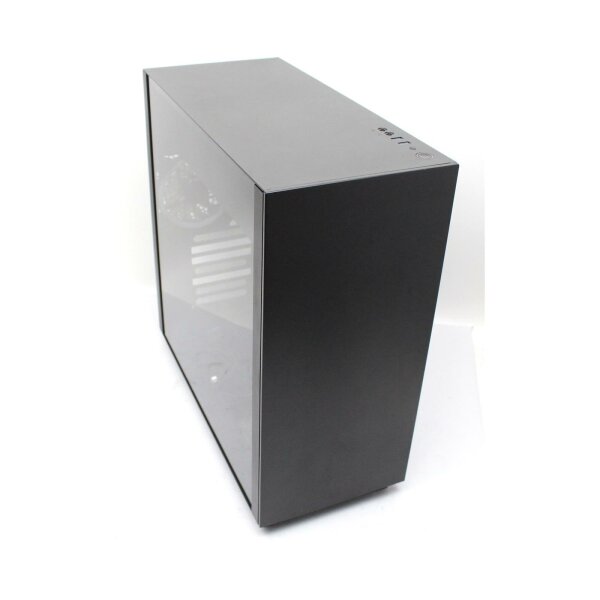 Sharkoon Pure Steel ATX PC-Gehäuse MidiTower USB 3.0 Glasfenster schwarz #329125