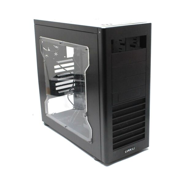 Lian Li PC-60FNWX ATX PC-Gehäuse MidiTower USB 3.0 Acrylfenster schwarz  #329142