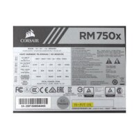 Corsair RMx Series 2018 RM750x ATX Netzteil 750 Watt 80+...