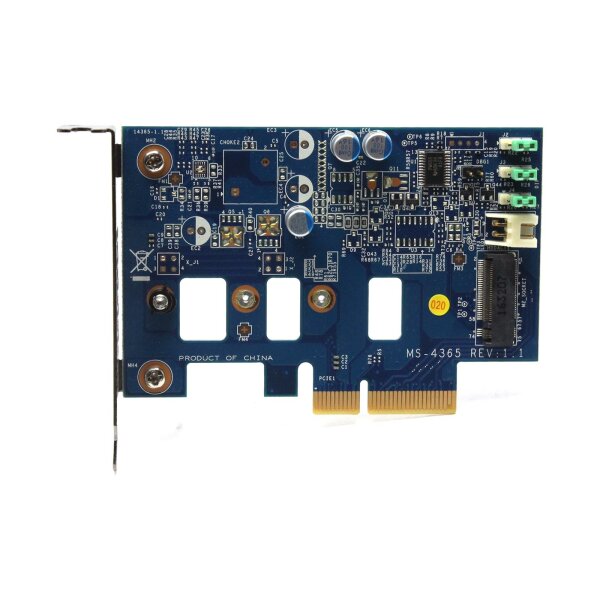 HP 822947-002 MS-4365 SSD PCIe to M.2 Controller Low-Profile PCI-Ex4  #329655