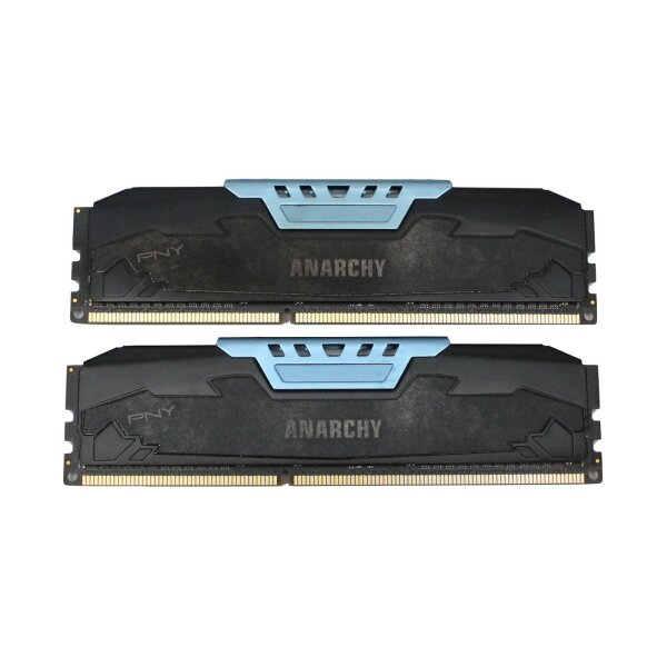 PNY Anarchy 8 GB (2x4GB) DDR3-2133 PC3-17000U 4GBH1X04H1BB31-16-K-HAB   #329816