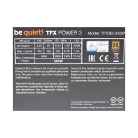 Be Quiet TFX Power 3 TFX Netzteil 300 Watt 80+   #330031