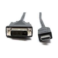 DVI-D Kabel DVI-D 24+1 Pin Stecker zu HDMI-A Stecker HDMI Kabel 5,0m   #330228