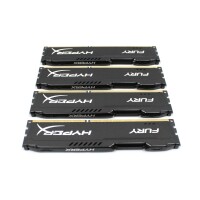 Kingston HyperX Fury 16 GB (4x4GB) DDR3-1866 PC3-14900U HX318C10FBK2/8   #330353