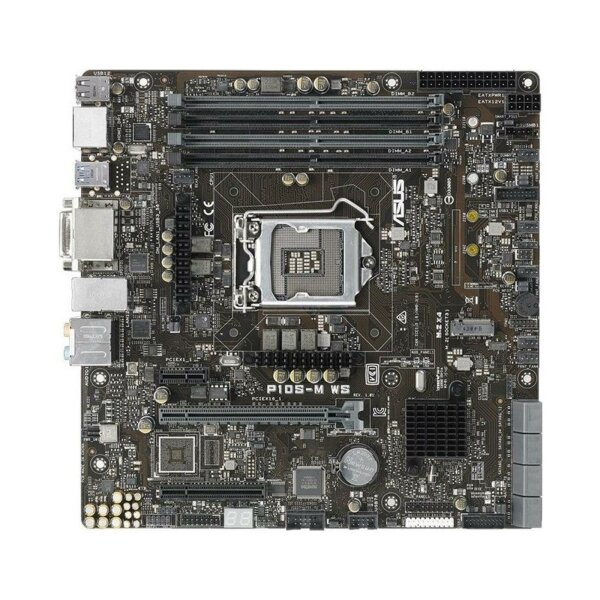 ASUS P10S-M WS Intel Mainboard Micro-ATX Sockel 1151   #330435