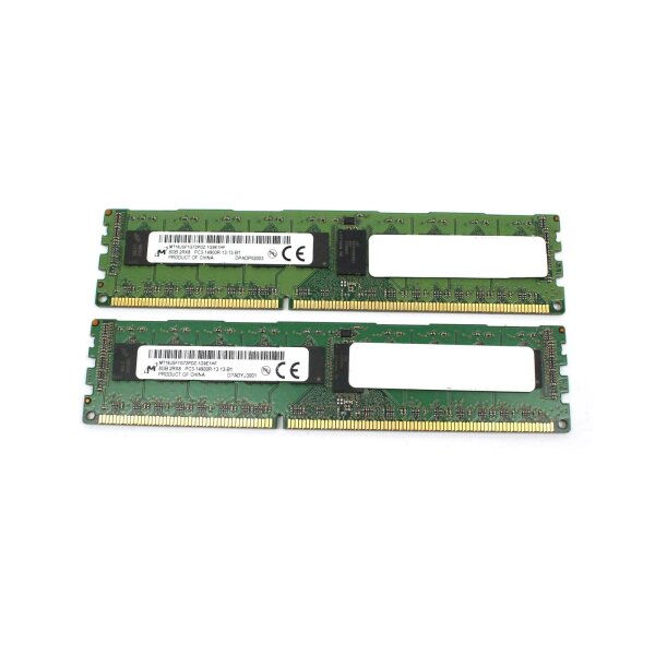 Micron 16 GB (2x8GB) DDR3-1866 reg PC3-14900R MT18JSF1G72PDZ-1G9E1HF   #330458