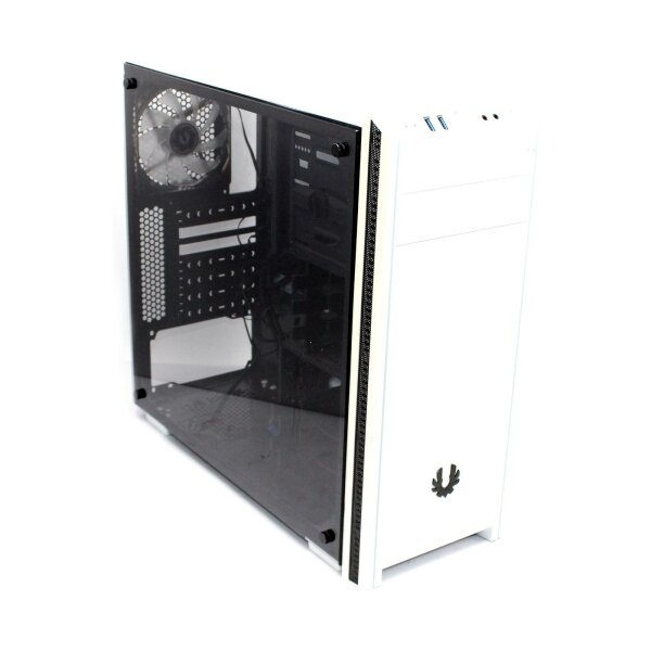 BitFenix Nova TG ATX PC-Gehäuse MidiTower USB 3.0 Glasfenster weiß   #330461