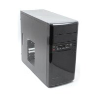 CSL MicroATX PC-Gehäuse MiniTower USB 2.0 schwarz...