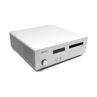Chieftec Hi-Fi HE-01 ATX PC case HTPC USB 2.0 card reader silver #330523