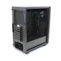 Chieftec Elox AS-01B ATX PC-Gehäuse MidiTower USB 3.0 schwarz   #330532