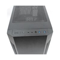 Chieftec Elox AS-01B ATX PC-Gehäuse MidiTower USB 3.0 schwarz   #330532