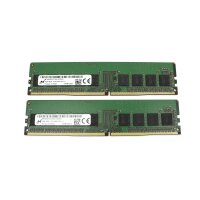 Micron 8 GB (2x4GB) DDR4-2400 ECC PC4-19200E...