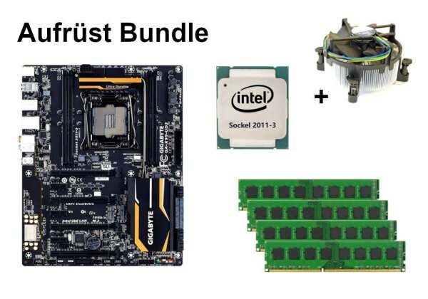 Bundle Gigabyte GA-X99-UD3 + Intel Core i7 + 8GB - 64GB RAM