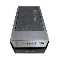 Captiva Gaming HG101 TG RGB ATX PC-Gehäuse MidiTower USB 3.0 Glasfenster #330678